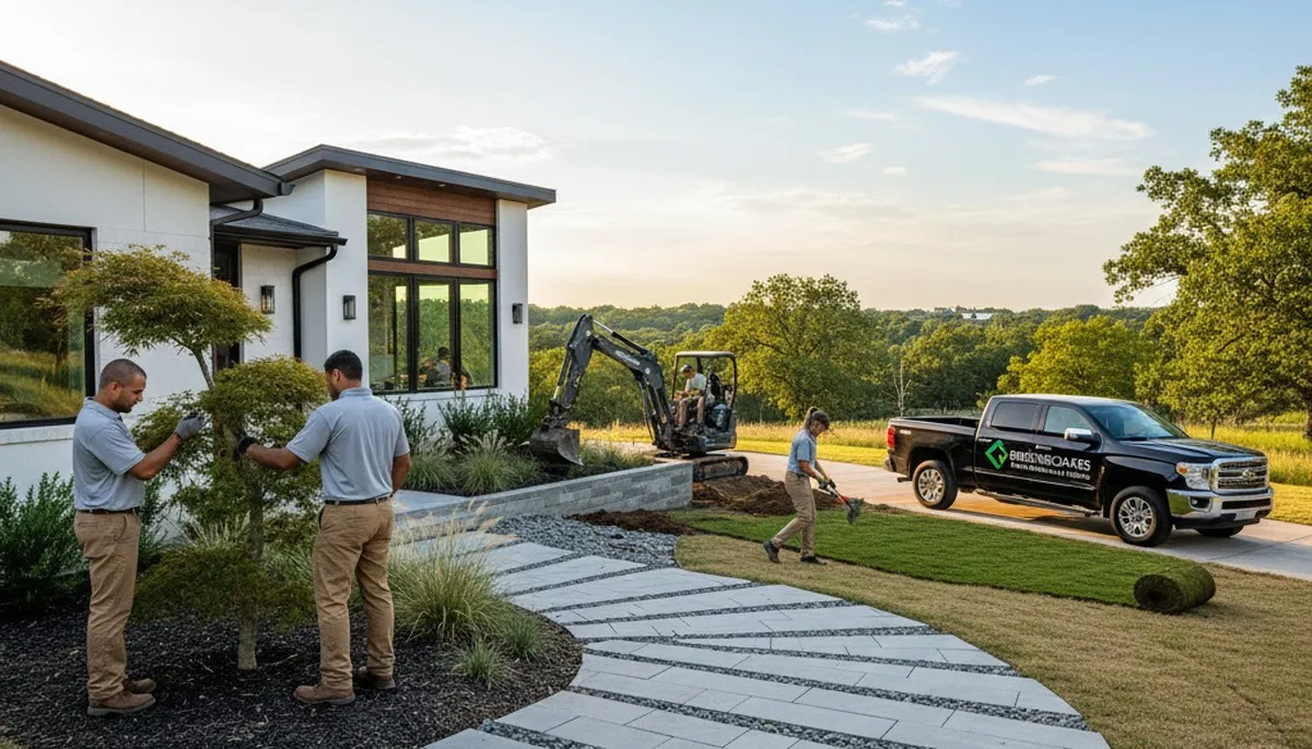 Landscaping service in Oklahoma City, OK by Lawn Care Oklahoma City