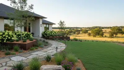 Landscaping service in Oklahoma City, OK for professional lawn care and yard maintenance