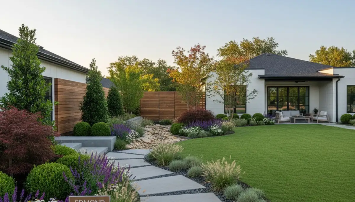 Professional landscaping service in Oklahoma City, OK for lawn care and property maintenance