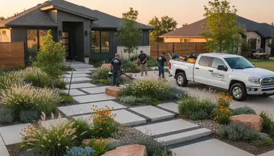 Professional Oklahoma City, OK landscaping service for lawns, yard care, and property maintenance