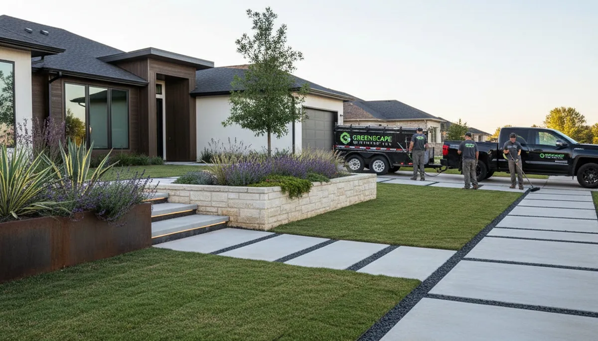 Professional lawn care service in Oklahoma City, OK for landscaping and yard maintenance