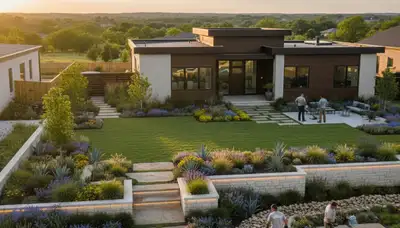 Landscaping service in Oklahoma City, OK for professional lawn care and property maintenance
