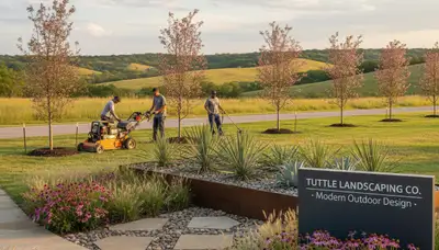 Landscaping service in Oklahoma City, OK for lawn care and yard maintenance