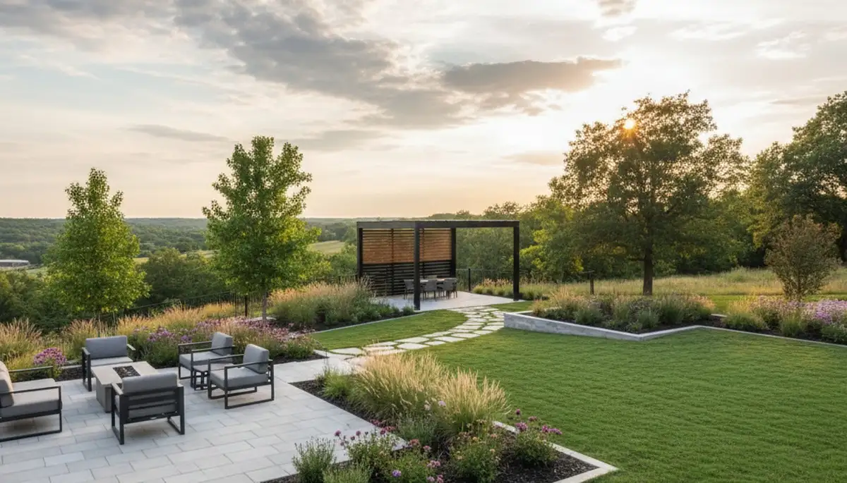 Landscaping service in Oklahoma City, OK for lawn care and yard maintenance