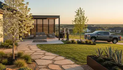 Landscaping service in Oklahoma City, OK for professional lawn care and yard maintenance