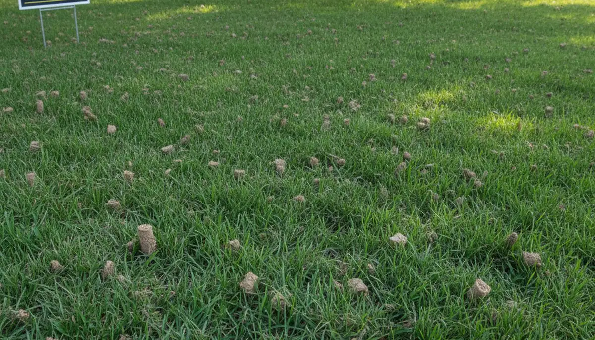 Healthy lawn recovering after aeration by Chop Chop Landscaping in Oklahoma City, OK